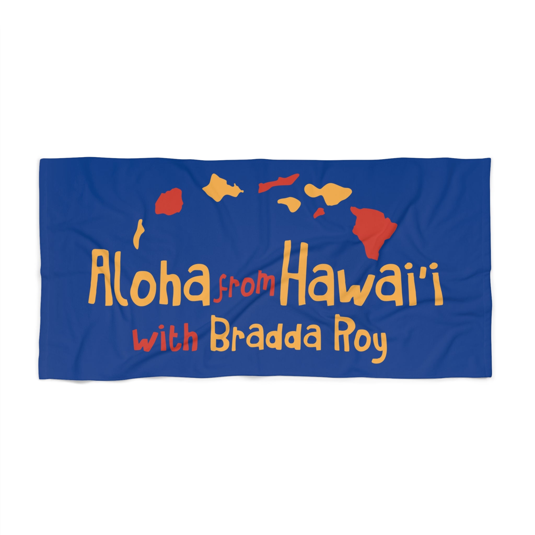 Aloha Beach Towel 🌺🌊☀️ – Bradda Roy