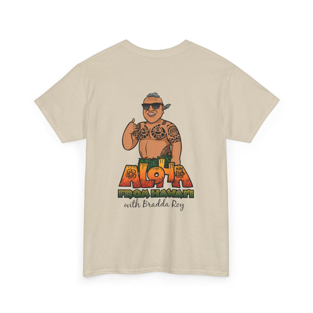 Bradda Roy Retro Unisex Heavy Cotton Tee 🌴🌺🍹