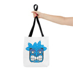 Blue Hawai'i Tiki Tote Bag 🌺👜🌴