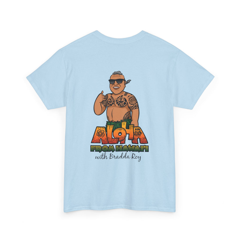 Bradda Roy Retro Unisex Heavy Cotton Tee 🌴🌺🍹