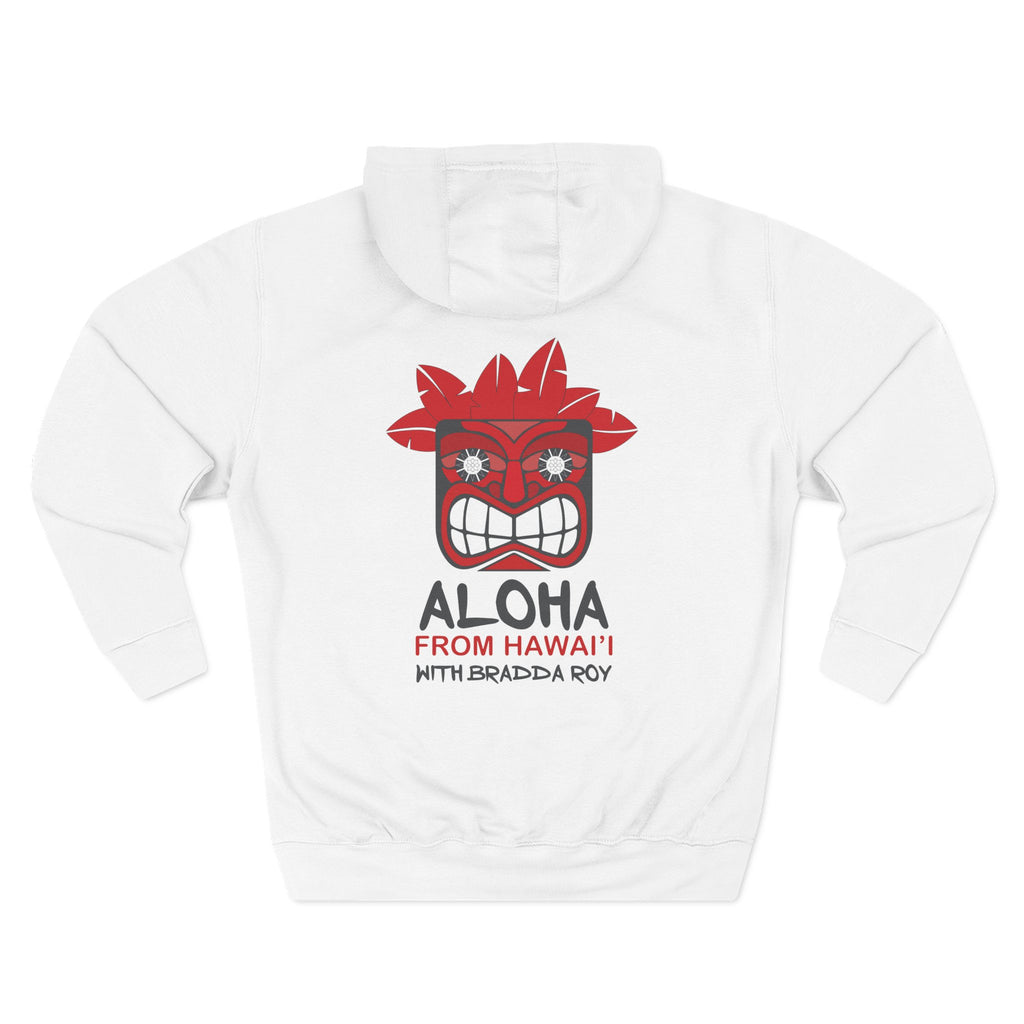 Aloha Tiki Fleece Hoodie 🗿🔥🌺