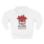 Aloha Tiki Fleece Hoodie 🗿🔥🌺