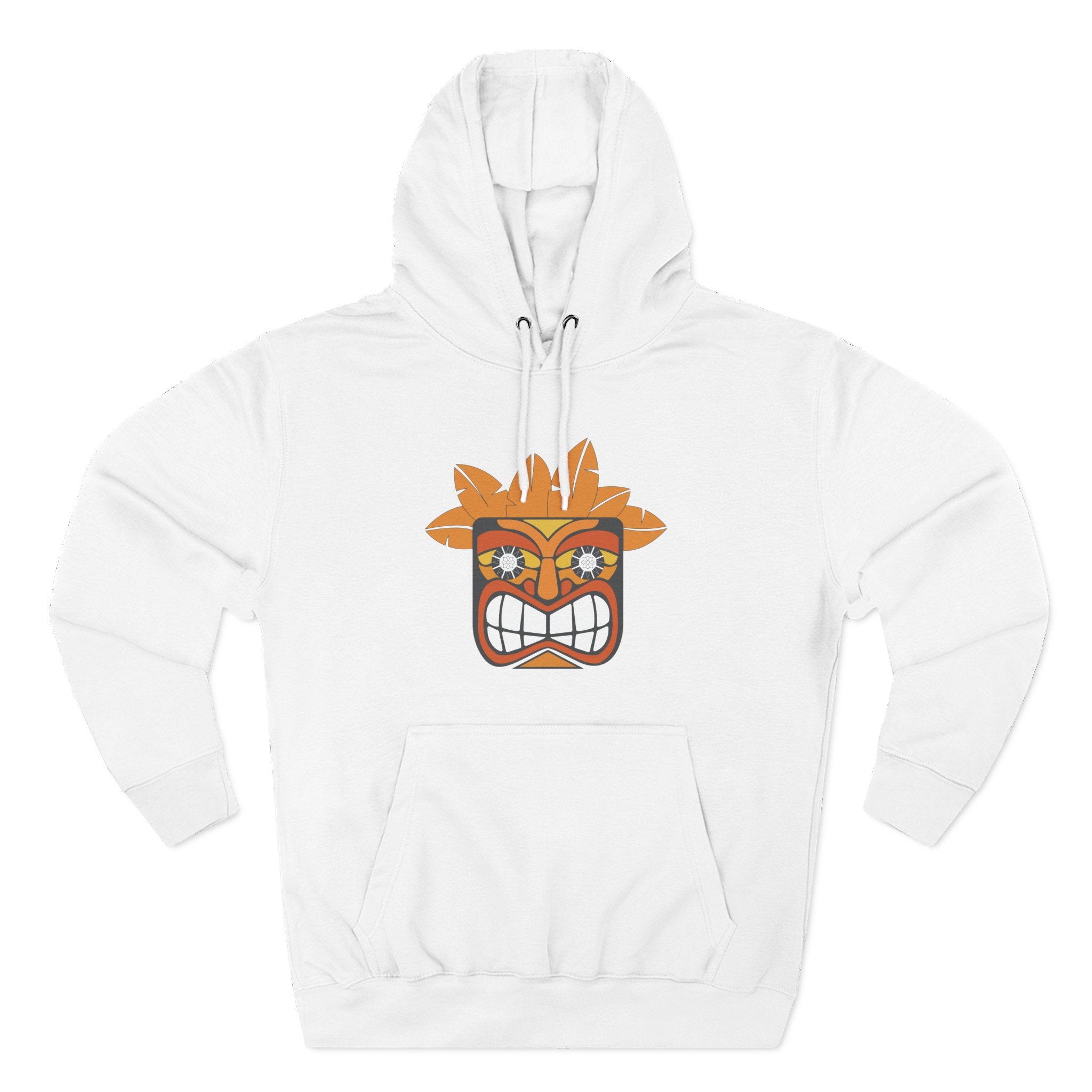 Aloha Tiki Fleece Hoodie 🗿🌺🔥