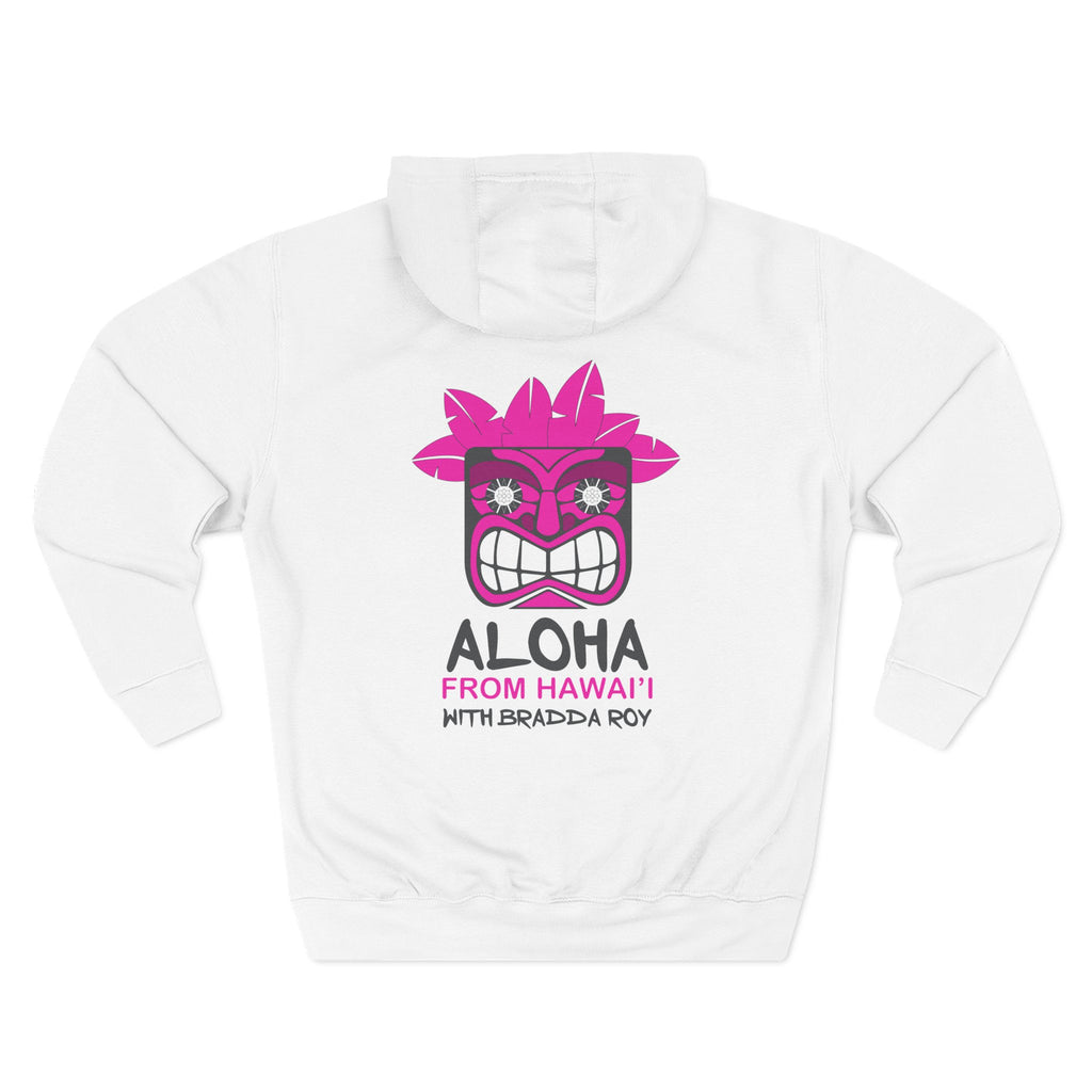 Aloha Tiki Fleece Hoodie 🗿🔥🌺