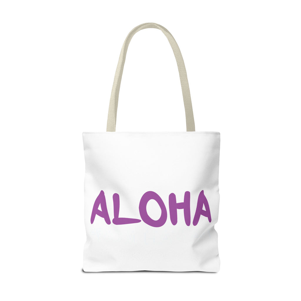 Mischief Maker Tiki – Purple Tote Bag 🌺👜🌴