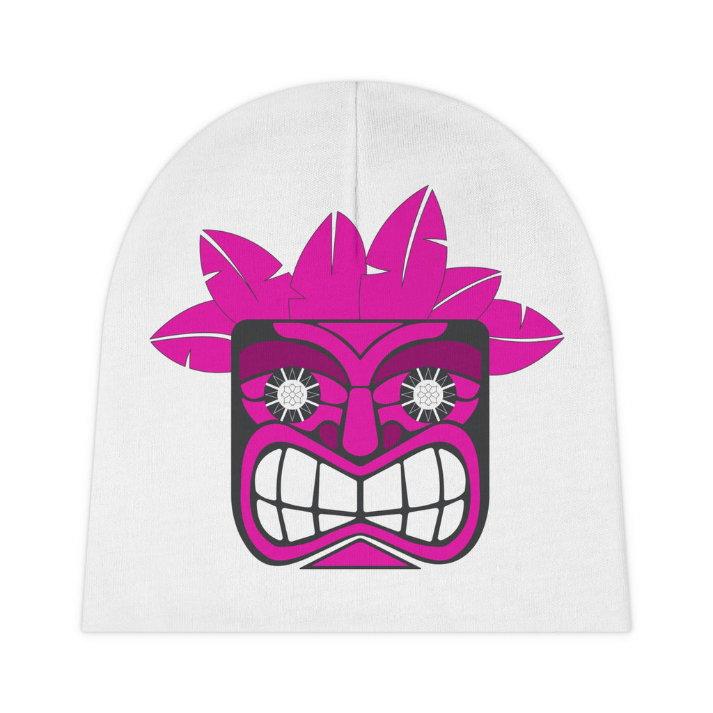 Tiki Baby Beanie 🌺🍼🌴