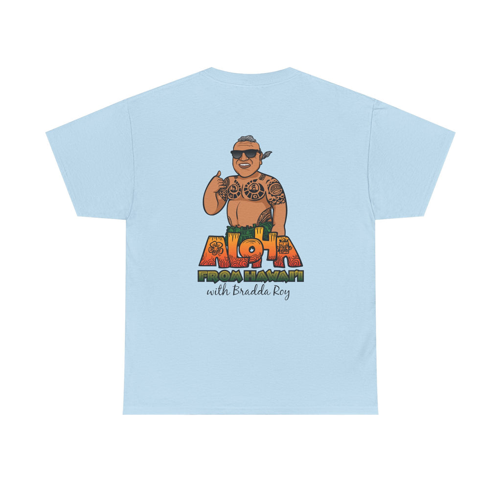 Bradda Roy Retro Unisex Heavy Cotton Tee 🌴🌺🍹