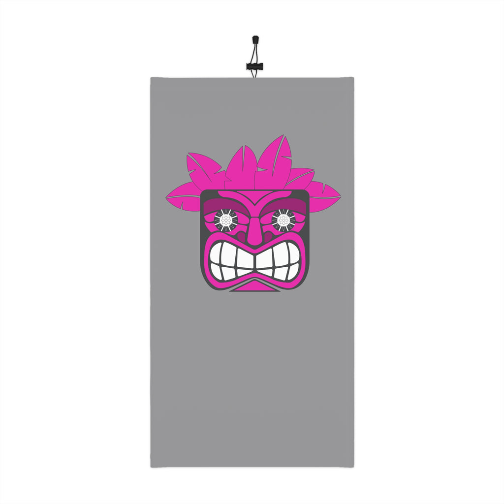 Tiki Neck Gaiter with Drawstring 🗿❄️🌺
