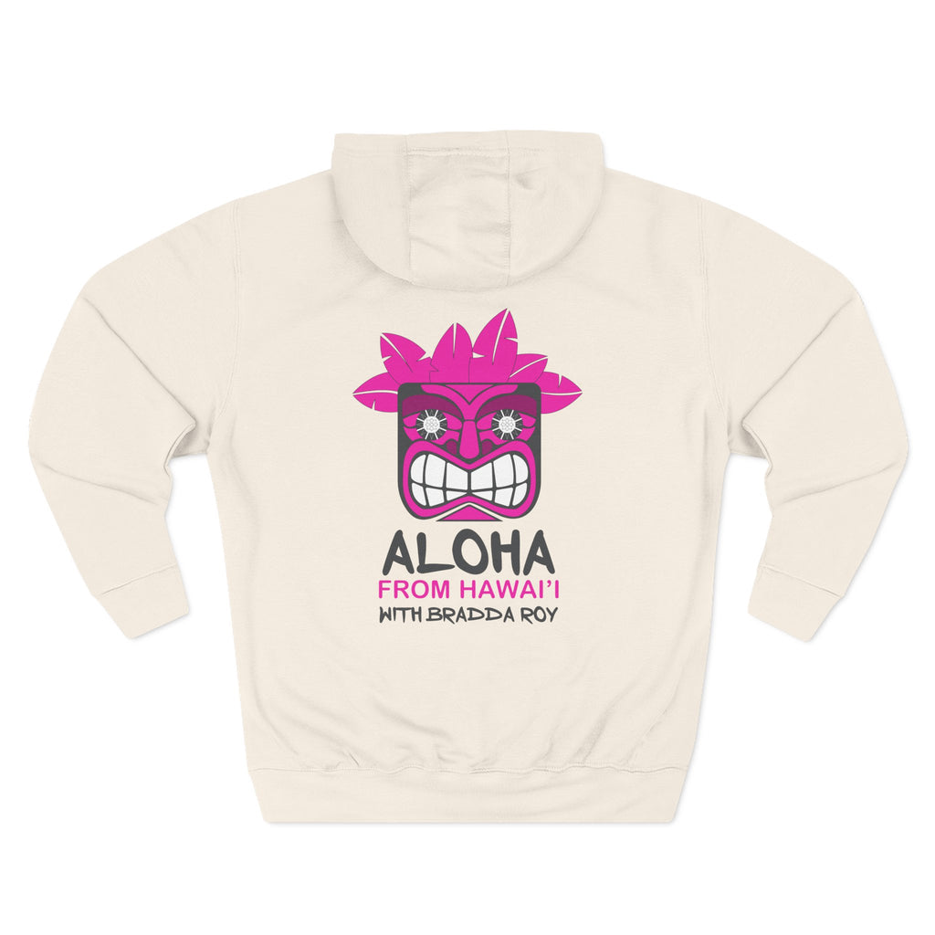 Aloha Tiki Fleece Hoodie 🗿🔥🌺